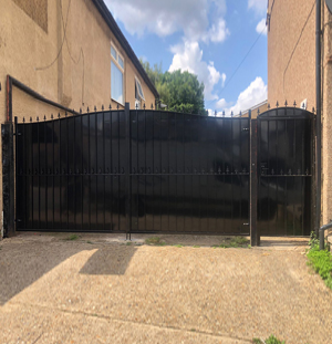 Metal Front Gates